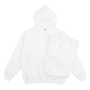 Ensemble survêtement décontracté deux pièces pour homme, sweat à capuche épais et pantalon de jogging, toutes saisons, vente en gros, personnalisable, fabricant - Product Image 4