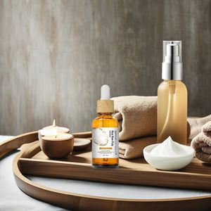 Sérum Facial de Arroz Branco com Ácido Hialurônico, Algas Marinhas, Centella <span class=keywords><strong>e</strong></span> Vitamina <span class=keywords><strong>E</strong></span> para Cuidados Anti-Envelhecimento da Pele para Mulheres, Marca Privada - Product Image 3