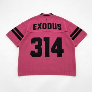 เสื้อไหมพรมโอเวอร์ไซส์ผู้ชายแบบสั่งทำพิเศษ ปักโลโก้ด้านหน้า ระบายอากาศได้ดี ผ้าฝ้าย 100% ป้องกันการเป็นขุย แขนสั้น - Product Image 2