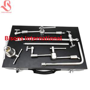 ที่ยึดเครื่องมือผ่าตัดแบบดึงกลับได้สองแขน รุ่น Hydra ของ BISONS Wholesale Manual ทำจากสแตนเลส ได้รับการรับรองมาตรฐาน CE - Product Image 2