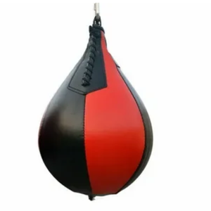 Balón de velocidad de cuero PU para boxeo, saco de boxeo para entrenamiento de reflejos, balón de velocidad para MMA y kickboxing, equipo deportivo - Product Image 3