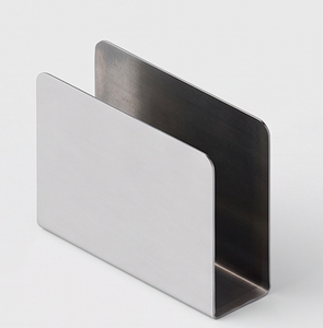Porte-serviettes en acier inoxydable durable, élégant support à mouchoirs en métal pour une décoration de table moderne, accessoire de vaisselle de haute qualité - Product Image 1