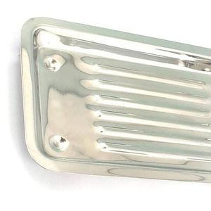 Bandeja de acero inoxidable para instrumentos dentales, organizador de herramientas quirúrgicas de alta calidad, bandeja médica plana acanalada para esterilización - Product Image 4