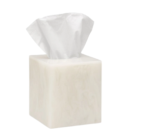 Epoxy <b>Resin</b> Rectangle Tissue Box Holder for <b>Table</b> <b>Top</b> Decoration Modern Multi-Purpose Handmade Eco-Friendly Organizer - Product Image 6