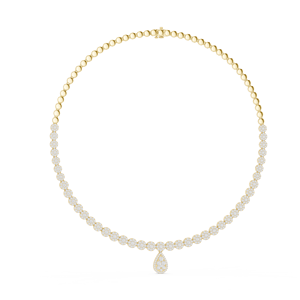 Collier élégant en diamant pour femme, best-seller, accessoire de bijouterie intemporel pour mariage et fête nuptiale, disponible au meilleur prix - Product Image 6