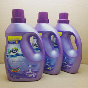 Bouteille en plastique HDPE violette personnalisée de 2L, 3L, 5L pour l'emballage de détergent liquide - Product Image 5