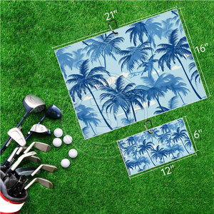 Serviette de golf en tissu absorbant de qualité supérieure, texture lisse, pour l'entretien et les soins de l'équipement de golf - Product Image 3