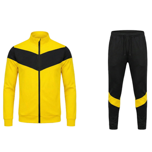 Ensemble de survêtement de football pour hommes, veste et pantalon de sport, vêtements d'entraînement athlétique, course à pied, gym, entraînement - Product Image 3