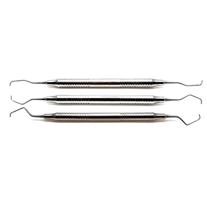 Curette Gracey manuelle professionnelle 7EA en acier inoxydable multicolore, instruments dentaires parodontaux de haute qualité standard - Product Image 1