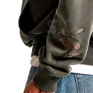 Sudaderas con Capucha Bordadas de Manga Larga, Sudaderas con Capucha Bordadas de Talla Personalizada, Sudaderas con Capucha Bordadas Hechas de Algodón - Product Image 4