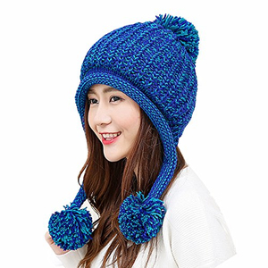 Gorro de punto con bordado de número 8, talla 8, multicolor, novedad, superventas, calidad de exportación, fibra acrílica, orejeras comunes - Product Image 5