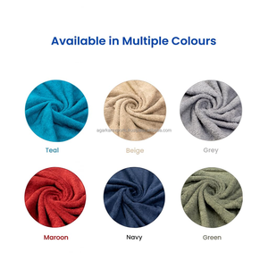 Serviette de toilette en coton naturel premium 400 GSM |   3X plus doux |   Séchage rapide et antibactérien - Product Image 6