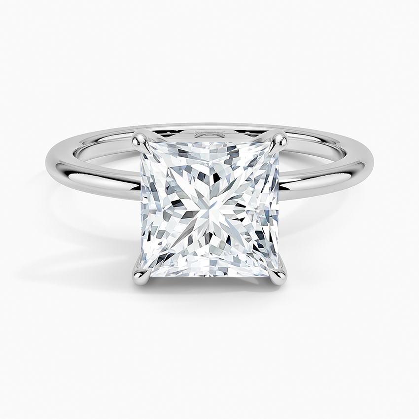 White Gold Plated