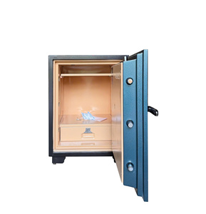 Le coffre-fort ignifuge HOSHANG HS-76E est équipé d'un cadenas fabriqué en Corée du Sud. - Product Image 2