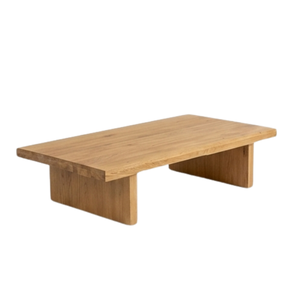 Mesa de centro rectangular de madera para exteriores, muebles informales para patio y terraza - Product Image 4
