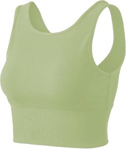 Ensemble 2 pièces pour femme : Pantalon de survêtement taille haute à jambes larges et haut court de yoga à manches courtes, couleur unie, séchage rapide, tissu 285g, fermeture à la taille - Product Image 3