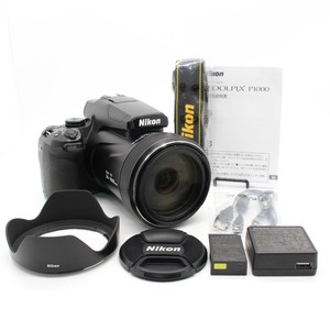 Spedizione Gratuita Fotocamera Digitale Coolpix <span class=keywords><strong>p1000</strong></span> 16.7MP con LCD da 3.2" Nera 4K Ultra HD NUOVA - Product Image 1