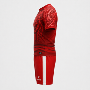 Conjunto de Uniforme de Rugby Transpirable, Ecológico, Antibacterial, de Poliéster, Moderno, Unisex, para Adultos, a Precio Económico y en Oferta - Product Image 5