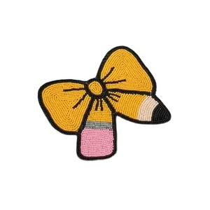 Posavasos de Cristal Bordado a Mano con Cuentas de Cristal, Hecho en India, con Color y Logotipo Personalizables para Bodas y Navidad - Product Image 1