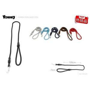 Laisse pour chien Yommy Pet, corde ronde de 120 cm avec clip - Product Image 3