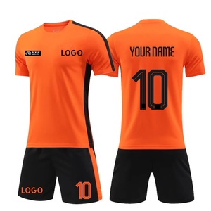 ชุดเครื่องแบบฟุตบอลสำหรับเด็กยอดเยี่ยมพร้อมโลโก้ออกแบบได้ตามต้องการชุดเสื้อทีมกีฬาสำหรับเยาวชนชุดเสื้อผ้าใส่โลโก้ด้านหน้า - Product Image 2