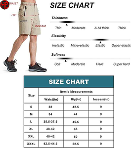 Pantalones Cortos Cargo para Hombre, de Secado Rápido, Impermeables, Transpirables, con Múltiples Bolsillos, Cintura con Cordón Ajustable, para Senderismo y Uso Casual - Product Image 6