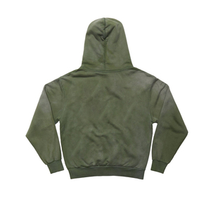 Custom Heavyweight French Terry 100% Cotton Men's <b>Vintage</b> Wash Distress Hoodie Pullover <b>Oversized</b> Fit <b>Sweatshirts</b> - Product Image 6