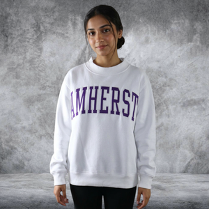 AMHERST <b>Mock</b> <b>Neck</b> Sweatshirt Winter Zipper Hoodie 100% Cotton Hooded Applique Embroidery Wide <b>Neck</b> Customized Color Vintage - Product Image 3