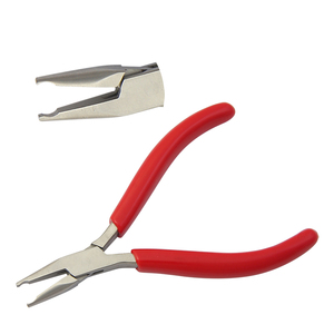 Alicates diagonales de acero inoxidable de 200 mm con mango de PVC y resorte OEM, para crimpado, plateados, PIK PAK TOOLS, para fabricación de joyas, manualidades y gemas. - Product Image 1