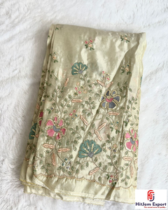 Premium 100% Polyester Embroidered Lace Fabric Medium Weight PA Coated 100GSM for Apparel Dressmaking Custom OEM ODM - Product Image 4