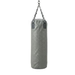 Saco de Boxeo Profesional Gris Resistente para Colgar, con Superficie Texturizada, para Entrenamiento Físico y Ejercicio - Product Image 2