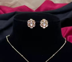 Ensemble de pendentifs élégants pour le quotidien et les fêtes avec chaîne élégante pour femmes et filles - Product Image 2