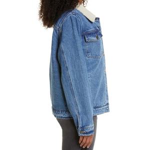 Chaqueta de Forro Polar para Mujer, Nueva Moda de Invierno, 100% Algodón Ecológico, Resistente al Viento, con Botones Desgastados - Product Image 6