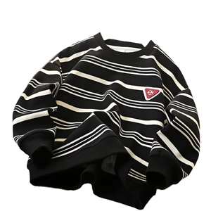 Sweat-shirts en tricot doux à col rond à manches longues pour bébés garçons 100% polyester pour enfants - Product Image 2