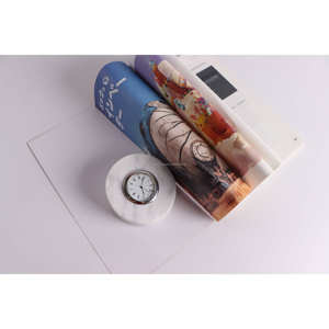 Reloj de Mesa de Mármol de Lujo, Modelo TCE A-Raz-009, para Decoración de Interiores en Hogares, Oficinas y Escritorios de Hoteles - Product Image 2