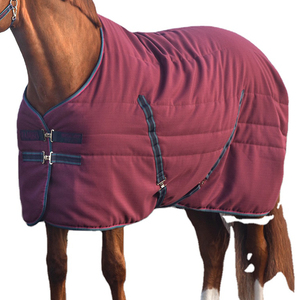 Manta Impermeable para Caballo, de Oxford Ripstop, con Cuello Alto, Solapa Grande para la Cola y Cierres Dobles en el Pecho, para Uso en Exteriores en Todas las Estaciones - Product Image 6