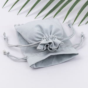 Premium Quality Eco-friendly Customizable Drawstring Bags Jewelry Packaging Pouch Bag <b>Travel</b> Storage <b>Container</b> - Product Image 2