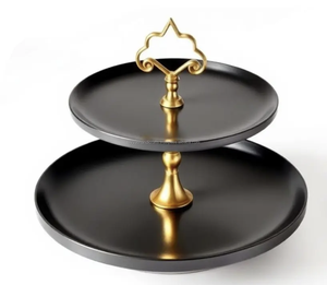 Support de gâteau en métal en fer de haute qualité pour la décoration de la maison et du jardin pour les accessoires de mariage et de fête d'Inde - Product Image 1