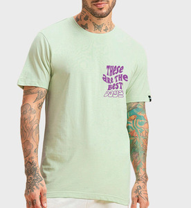 T-shirt imprimé DTF de qualité supérieure pour hommes, tee-shirt en coton à motif personnalisé, fabricant en gros, tissu respirant et doux, fabrication OEM et ODM - Product Image 5