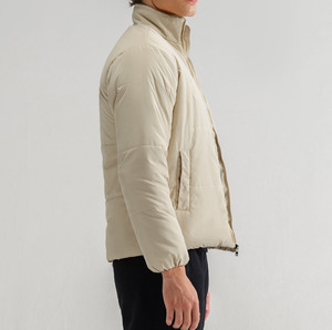 Unisex High Quality Vintage Casual Winter Coat Standard <b>Black</b> Puffer <b>Jacket</b> Bubble Waterproof Eco-Friendly Windproof Breathable - Product Image 3
