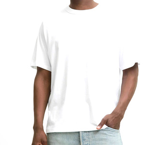 Camiseta personalizada OEM con impresión DTG, 100% algodón, transpirable, ecológica, estilo urbano, oversize, para hombre, de tela gruesa. - Product Image 5