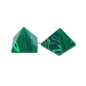 Cristales artesanías piedra de ágata Natural superventas cristales de alto pulido piedra Natural árbol ágata curación meditación pirámide - Product Image 6
