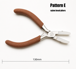 Mini Jewelry Making <b>Pliers</b> <b>Set</b> Brown Ergonomic Handles Precision Wire Wrapping Beading Tools for Jewelry Repair Craft DIY - Product Image 6