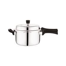 Stainless Steel Pressure Cooker 5 L Outer Lid <b>Pot</b> Compatible With Gas Stove And <b>Induction</b> Cookware - Product Image 3