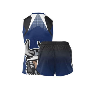 Vêtements d'équipe sportive conçus pour les matchs intenses, uniformes 7v7 offrant un confort et une durabilité supérieurs, en vente - Product Image 5