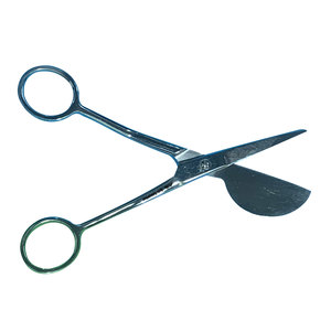 Apto Enterprises - Tijeras Profesionales para Uñas de Acero Inoxidable, Tipo Pico de Pato, Hoja Curva y Corte Recto, Mango Duradero, Herramienta de Manicura para Cutículas - Product Image 3