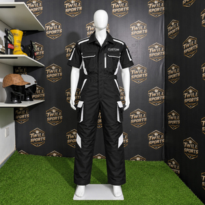 Overol de Trabajo de Algodón Transpirable e Impermeable de Manga Corta, Uniforme de Protección Industrial, Overol Resistente para Fábrica - Product Image 5