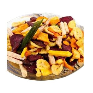 ผลไม้รวมอบแห้งคุณภาพสูง อร่อยกรอบ อุดมด้วยวิตามินและใยอาหาร รสหวาน บรรจุภัณฑ์สุญญากาศ ผลไม้อบแห้งแบบเปิดอากาศ - Product Image 1