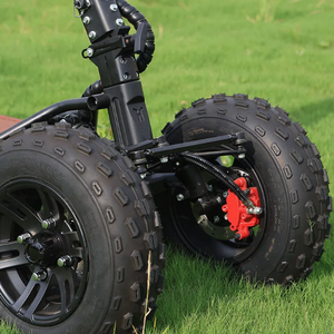 High Tier Hioev 4-<b>Wheel</b> Electric Mobility Scooter with Aluminum Frame 3-Year Warranty DIY Customization <b>Plastic</b> Handle - Product Image 3