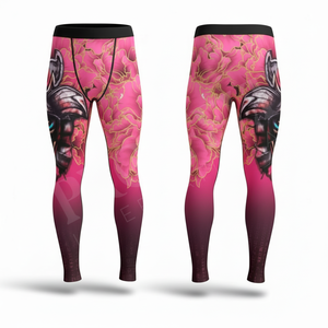 Leggings de compression toutes saisons au design tendance, haute performance pour le sport, la course et le fitness, vêtements de sport personnalisés OEM ODM - Product Image 2